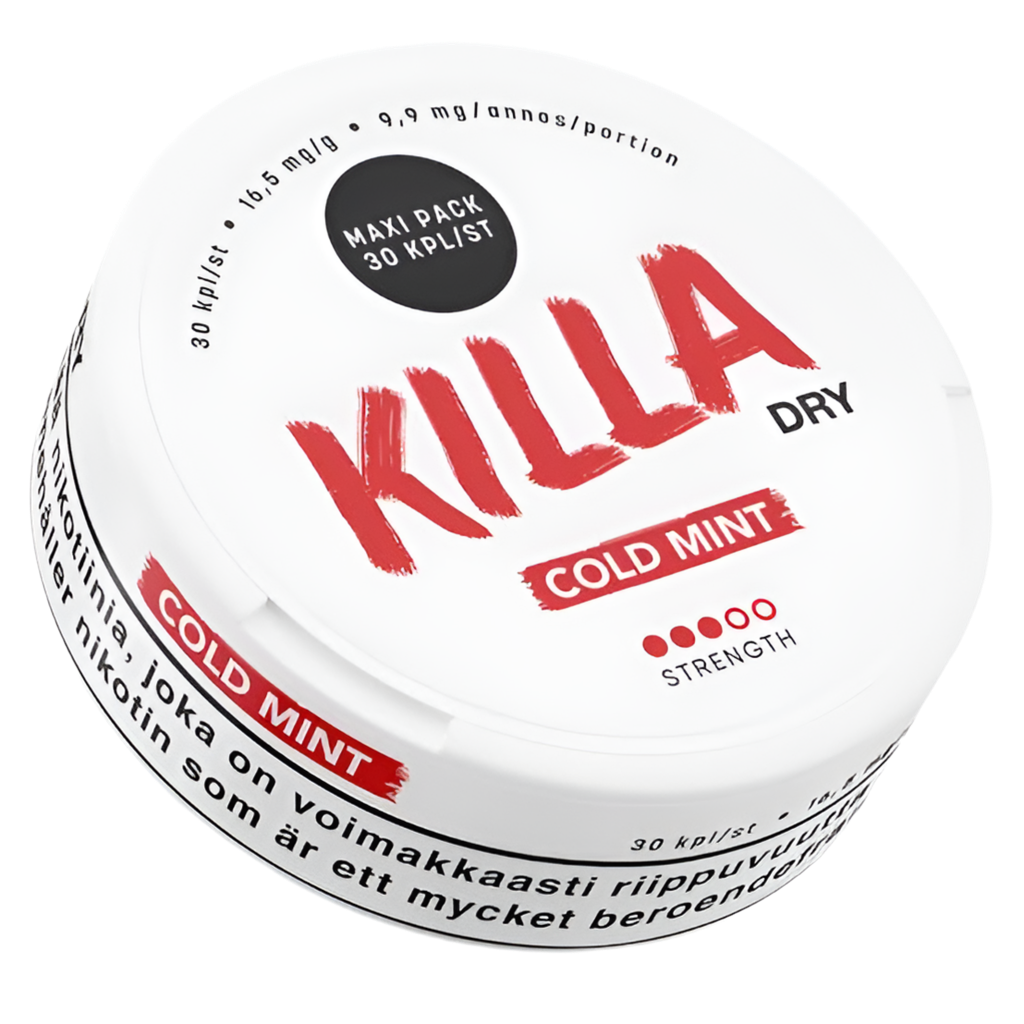 KILLA Cold Mint Dry 30 Pack