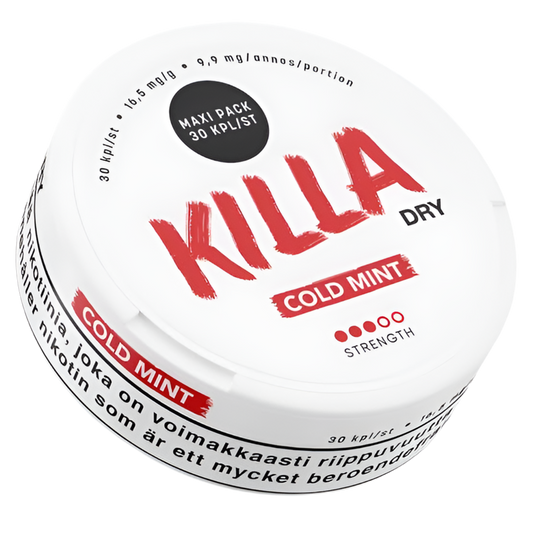 KILLA Cold Mint Dry 30 Pack