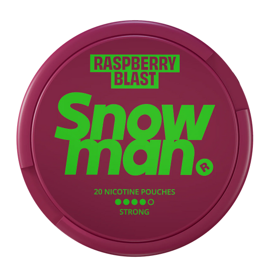 Snow Man Raspberry Blast 9mg
